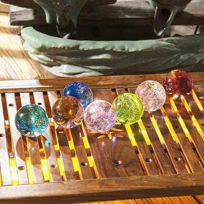 Fantasy Glass Star Astronomy Planets